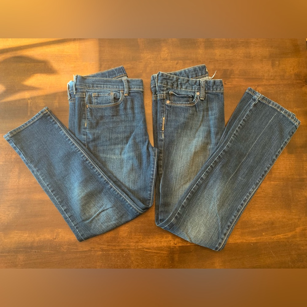 2 pair Girls Old Navy Jeans, size 14.
